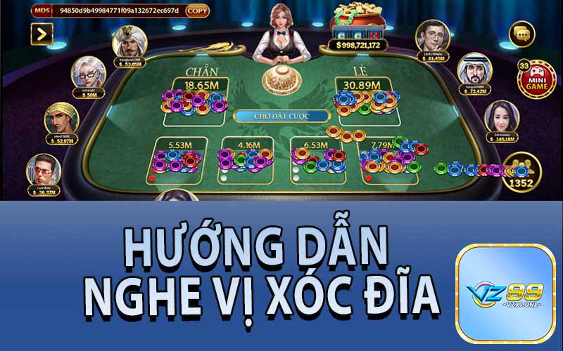 Hướng dẫn nghe vị xóc đĩa